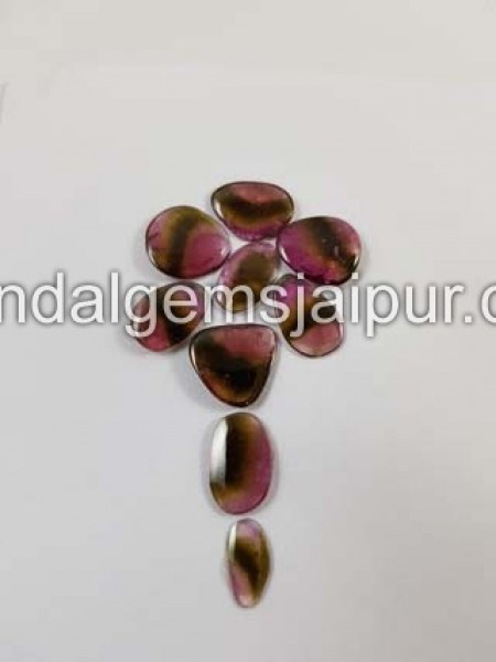 Watermelon Tourmaline Smooth Slices